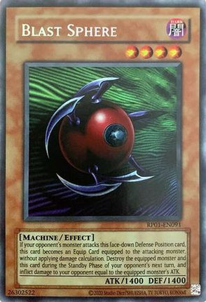 Blast Sphere (Secret Rare) [RP01-EN091] Unlimited