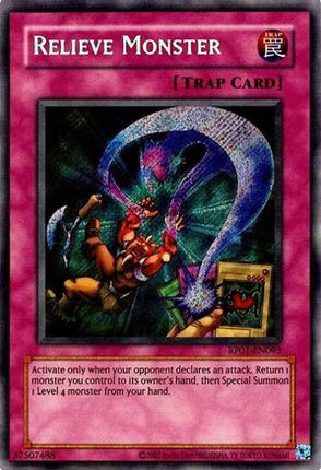Relieve Monster (Secret Rare) [RP01-EN093] Unlimited