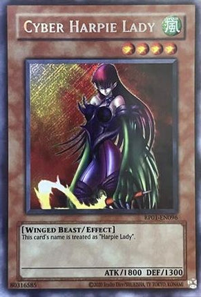 Cyber Harpie Lady (Secret Rare) [RP01-EN096] Unlimited