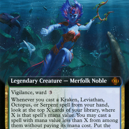 Kiora, Sovereign of the Deep (Extended Art) [March of the Machine: The Aftermath]