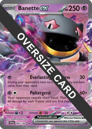 Banette ex 088/198 - Jumbo Cards Holofoil