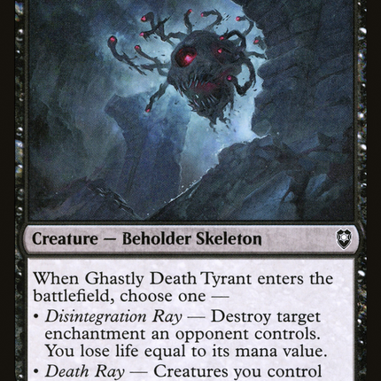 Ghastly Death Tyrant [Commander Legends: Battle for Baldur's Gate]