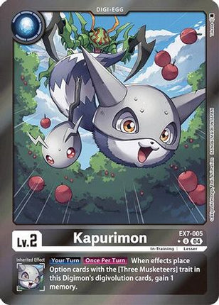 Kapurimon (Foil) [EX7-005] [Digimon LIBERATOR] Foil