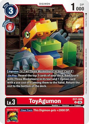 ToyAgumon - EX7-008 [EX7-008] [Digimon LIBERATOR]