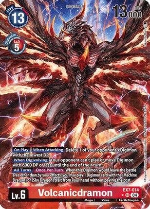 Volcanicdramon (Alternate Art) [EX7-014] [Digimon LIBERATOR] Foil