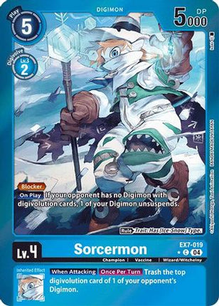 Sorcermon (Foil) [EX7-019] [Digimon LIBERATOR] Foil