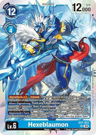 Hexeblaumon [EX7-023] [Digimon LIBERATOR] Foil