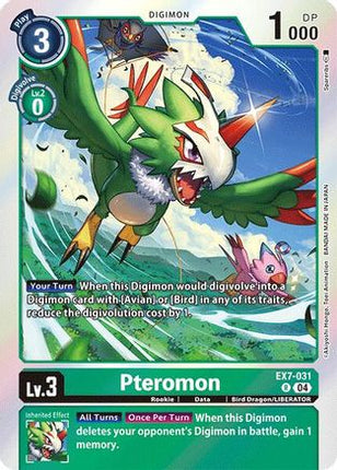 Pteromon [EX7-031] [Digimon LIBERATOR] Foil