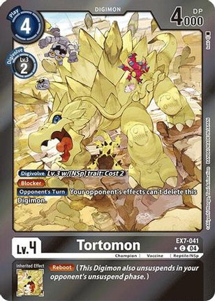 Tortomon (Foil) [EX7-041] [Digimon LIBERATOR] Foil