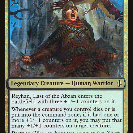 Reyhan, Last of the Abzan [Commander 2016] Foil