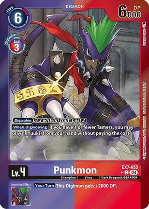 Punkmon (Foil) [EX7-055] [Digimon LIBERATOR] Foil
