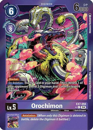 Orochimon (Foil) [EX7-056] [Digimon LIBERATOR] Foil
