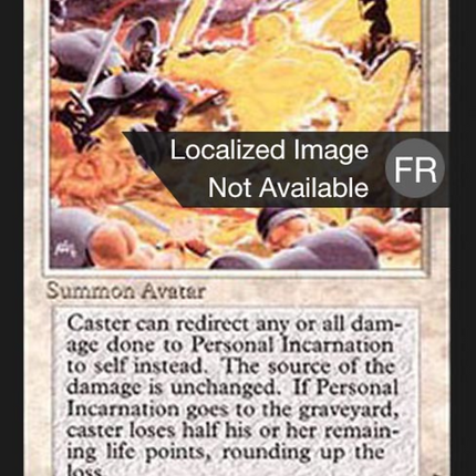 Personal Incarnation - Incarnation personnelle  [Foreign Black Border]