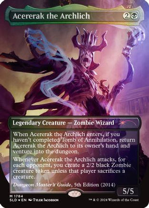 Acererak the Archlich (Rainbow Foil) [Secret Lair Drop Series] Foil