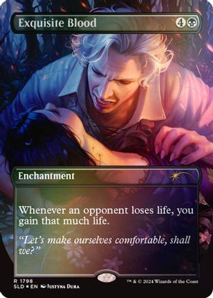 Exquisite Blood (Rainbow Foil) [Secret Lair Drop Series] Foil