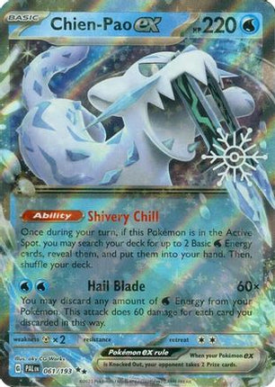 Chien-Pao ex - 061/193 (Holiday Calendar) [Miscellaneous Cards & Products] Holofoil