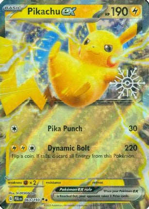 Pikachu ex (Holiday Calendar) - 63/null [Miscellaneous Cards & Products] Holofoil
