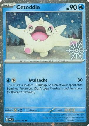 Cetoddle - 053/193 (Holiday Calendar) [Miscellaneous Cards & Products] Holofoil