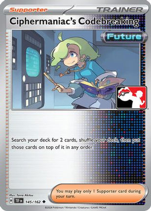 Ciphermaniac's Codebreaking 145- Prize Pack Series Cards