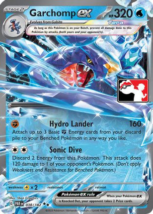 Garchomp ex (38) [Prize Pack Series Cards] Holofoil