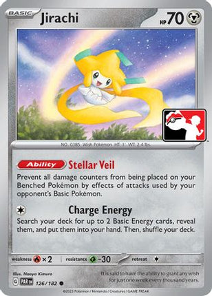 Jirachi (126) [Prize Pack Series Cards] Holofoil
