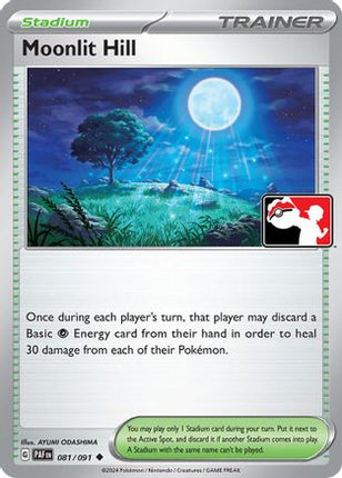 Moonlit Hill (81) [Prize Pack Series Cards] Holofoil