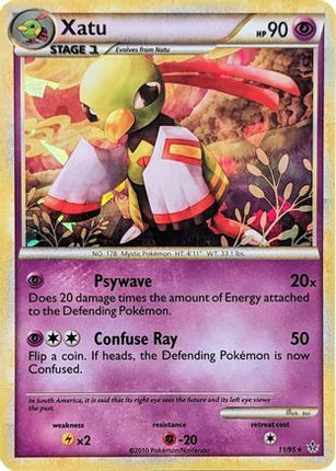Xatu - 11/95 (Cracked Ice Holo) [Blister Exclusives] Holofoil