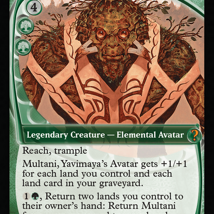 Multani, Yavimaya's Avatar [Mystery Booster 2] Foil