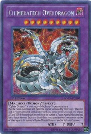 Chimeratech Overdragon (Secret Rare) [LCGX-EN183] Legendary Collection 2 1st Edition
