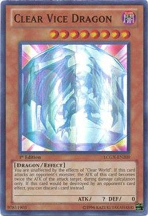 Clear Vice Dragon (Super Rare) [LCGX-EN209] Legendary Collection 2 Unlimited