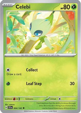 Celebi - 4/null [SV07: Stellar Crown] Reverse Holofoil