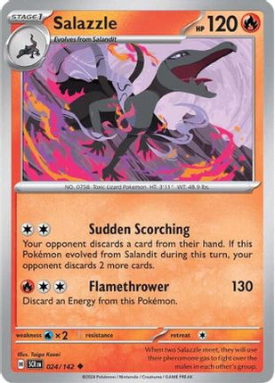 Salazzle - 24/null [SV07: Stellar Crown]