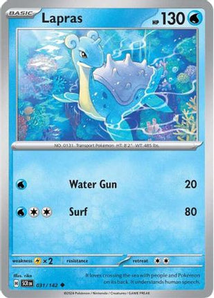 Lapras - 31/null [SV07: Stellar Crown] Reverse Holofoil