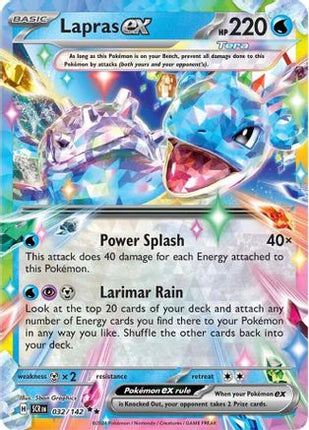 Lapras ex - 032/142 [SV07: Stellar Crown] Holofoil