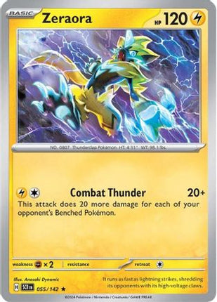 Zeraora - 055/142 [SV07: Stellar Crown] Holofoil