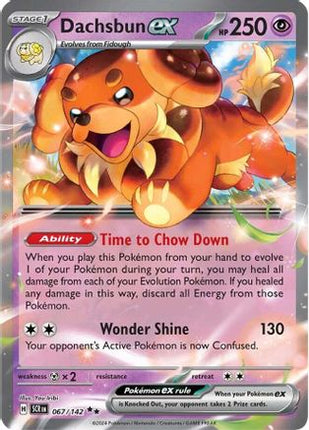 Dachsbun ex - 067/142 [SV07: Stellar Crown] Holofoil