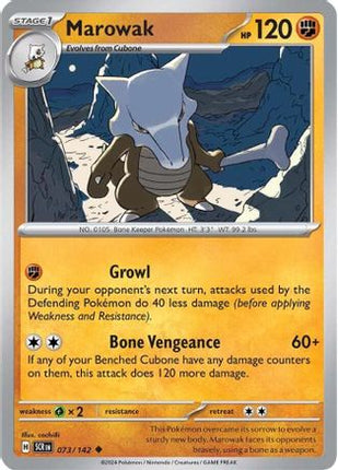 Marowak - 73/null [SV07: Stellar Crown]