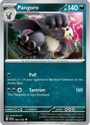 Pangoro - 93/null [SV07: Stellar Crown]