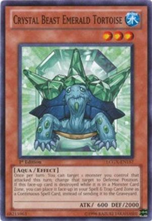 Crystal Beast Emerald Tortoise (Common / Short Print) [LCGX-EN157] Legendary Collection 2 Unlimited