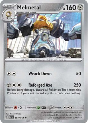 Melmetal - 104/null [SV07: Stellar Crown] Reverse Holofoil