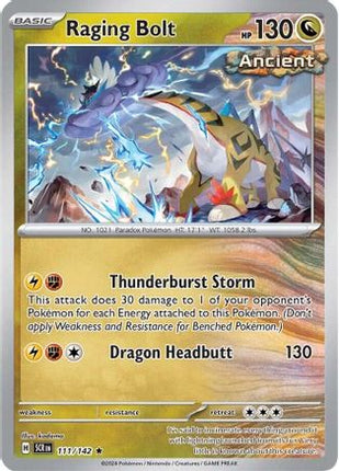 Raging Bolt - 111/null [SV07: Stellar Crown] Reverse Holofoil