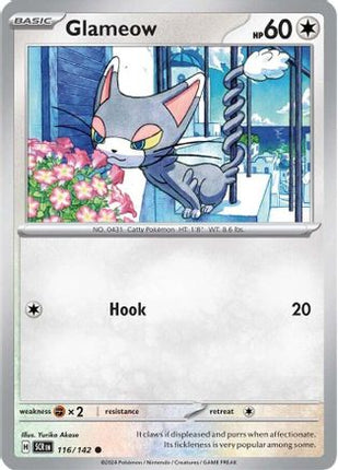 Glameow - 116/null [SV07: Stellar Crown] Reverse Holofoil