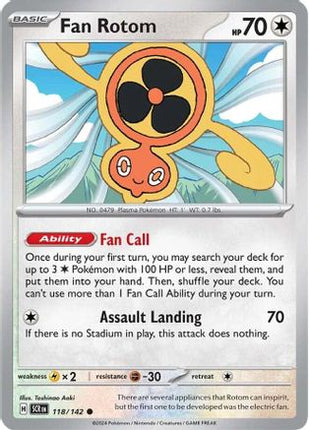 Fan Rotom - 118/null [SV07: Stellar Crown]