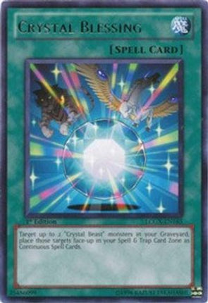 Crystal Blessing (Rare) [LCGX-EN165] Legendary Collection 2 1st Edition