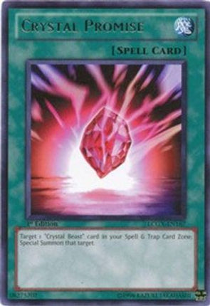 Crystal Promise (Rare) [LCGX-EN167] Legendary Collection 2 Unlimited