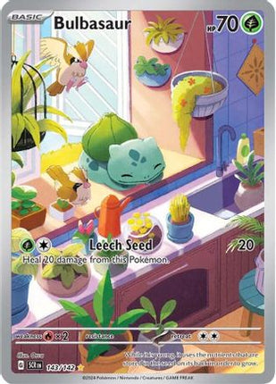Bulbasaur - 143/null [SV07: Stellar Crown] Holofoil