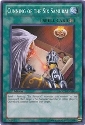 Cunning of the Six Samurai (Common / Short Print) [LCGX-EN256] Legendary Collection 2 1st Edition