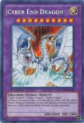 Cyber End Dragon (Secret Rare) [LCGX-EN181] Legendary Collection 2 1st Edition