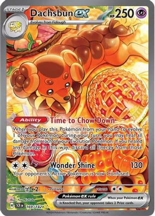 Dachsbun ex - 169/142 [SV07: Stellar Crown] Holofoil