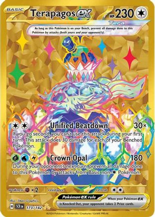 Terapagos ex - 173/142 [SV07: Stellar Crown] Holofoil